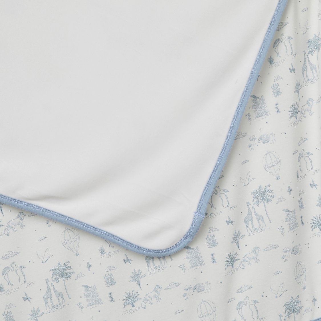 Giggles Printed Bamboo Velour Blanket