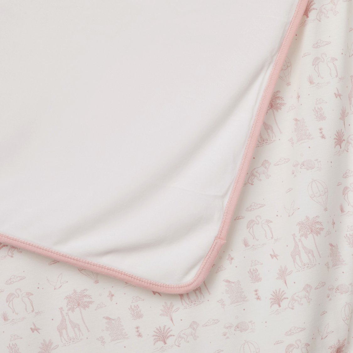 Giggles Printed Bamboo Velour Blanket