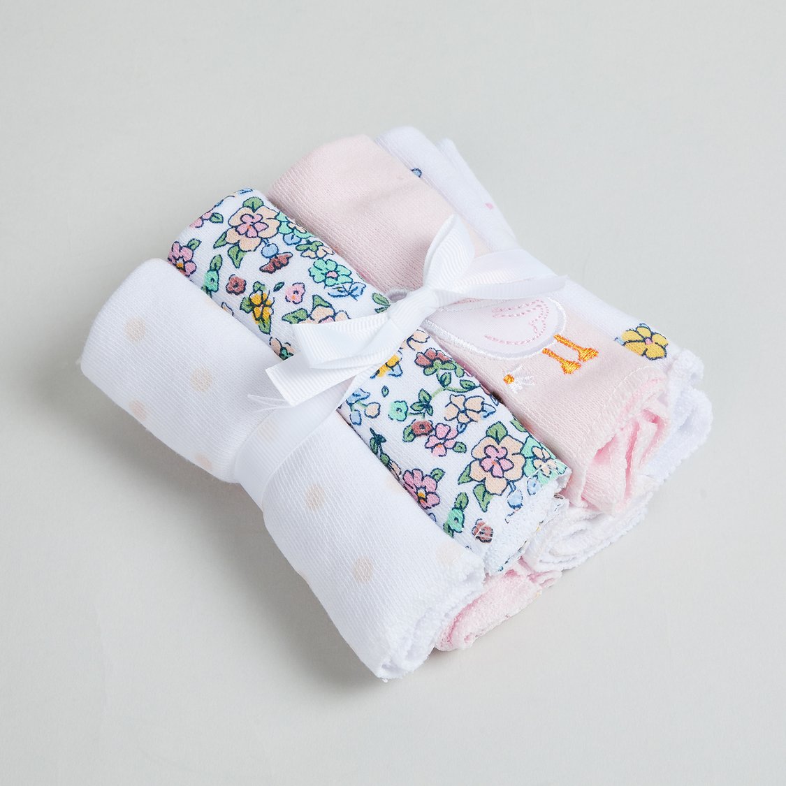 Juniors Printed Washcloth - Pack of 6