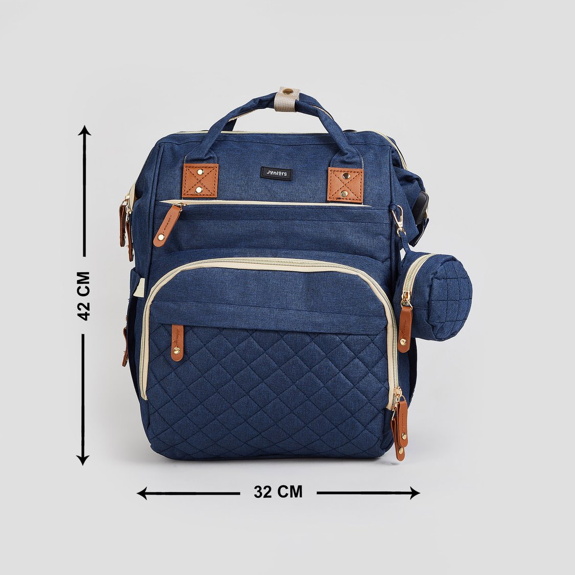 Juniors Quilted Diaper Backpack