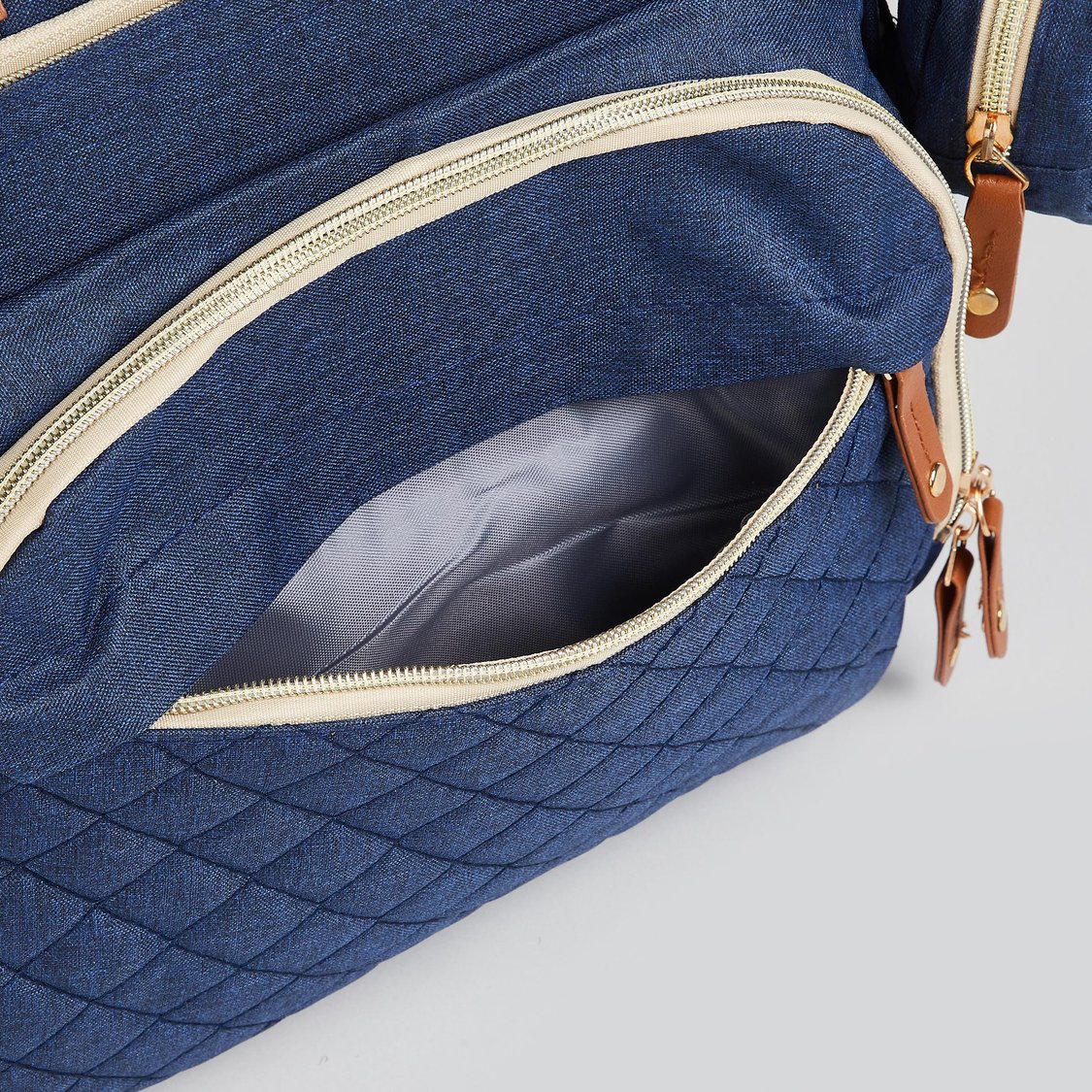 Juniors Quilted Diaper Backpack