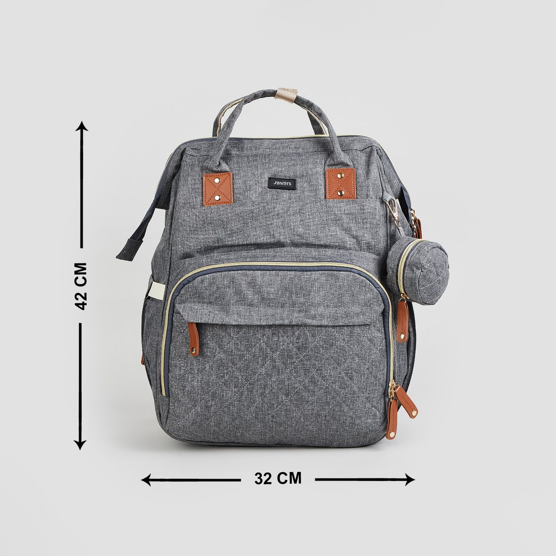 Juniors Solid Diaper Backpack - 42 x 32 cm