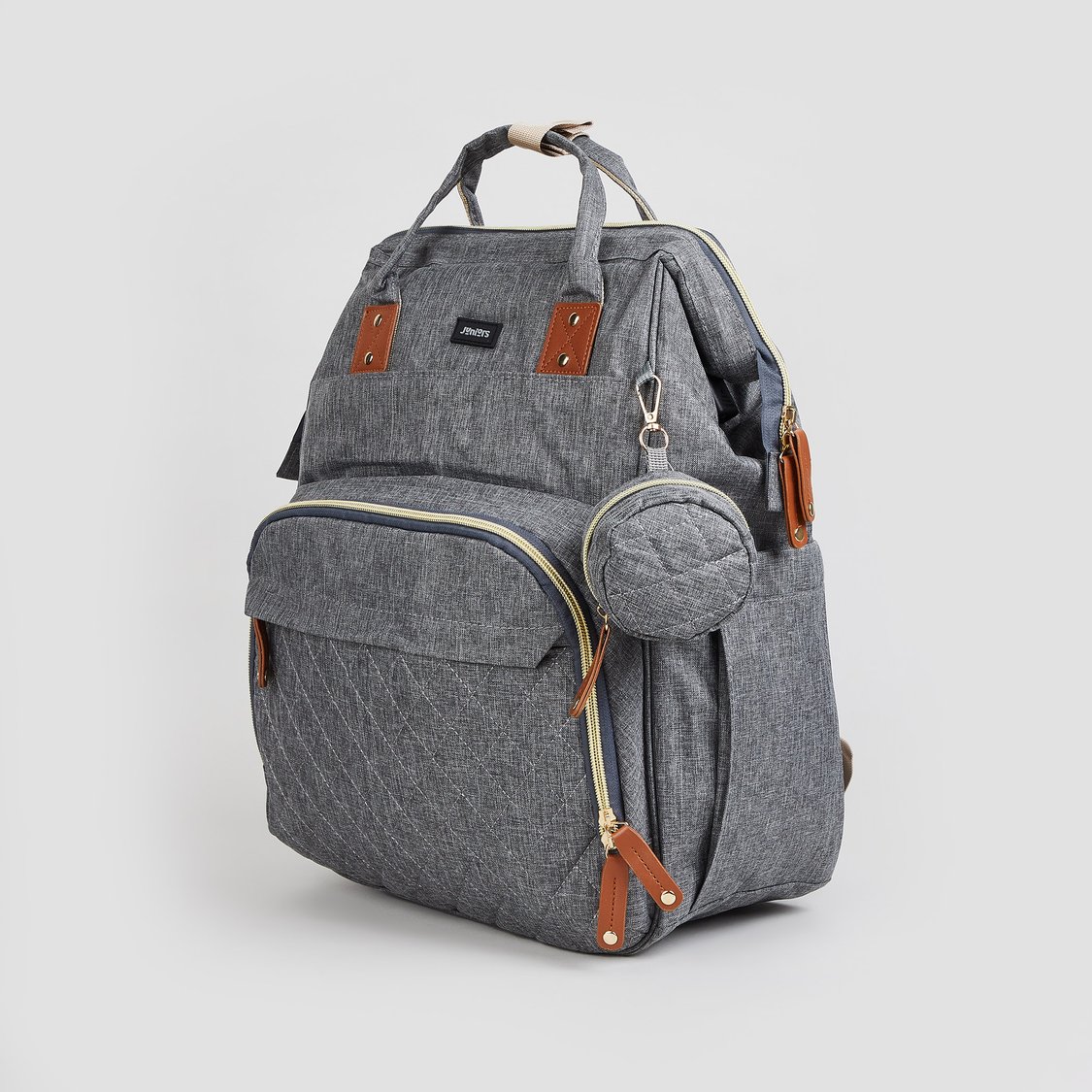 Juniors Solid Diaper Backpack - 42 x 32 cm