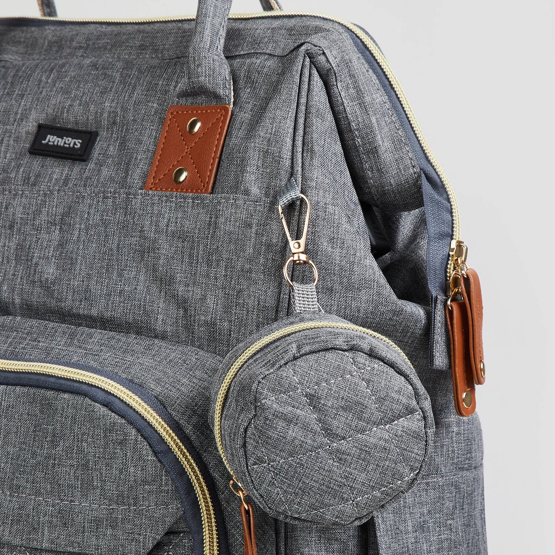 Juniors Solid Diaper Backpack - 42 x 32 cm