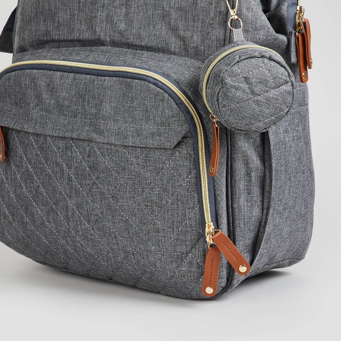 Juniors Solid Diaper Backpack - 42 x 32 cm
