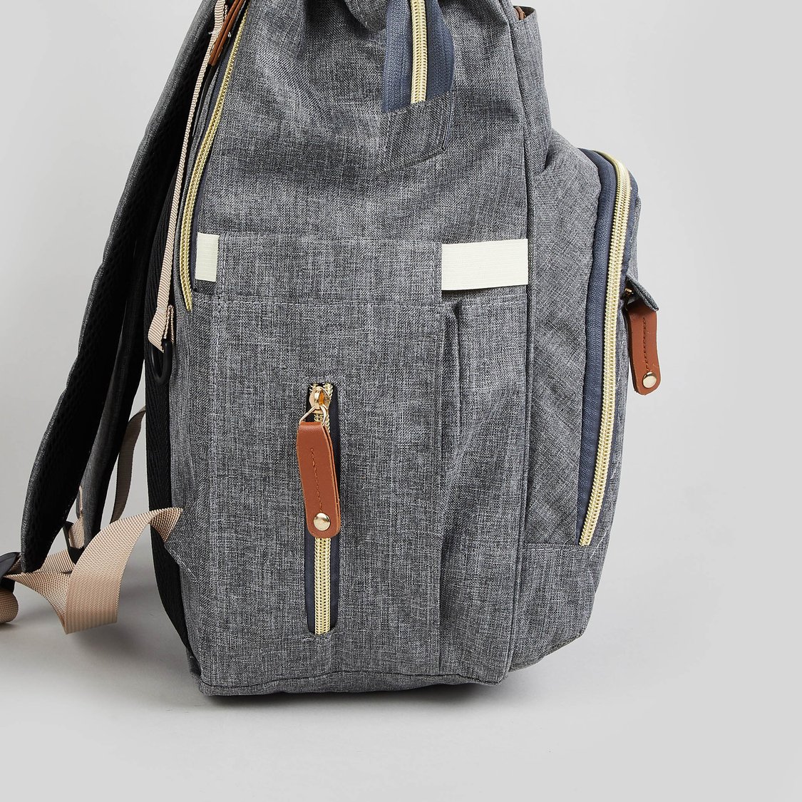 Juniors Solid Diaper Backpack - 42 x 32 cm