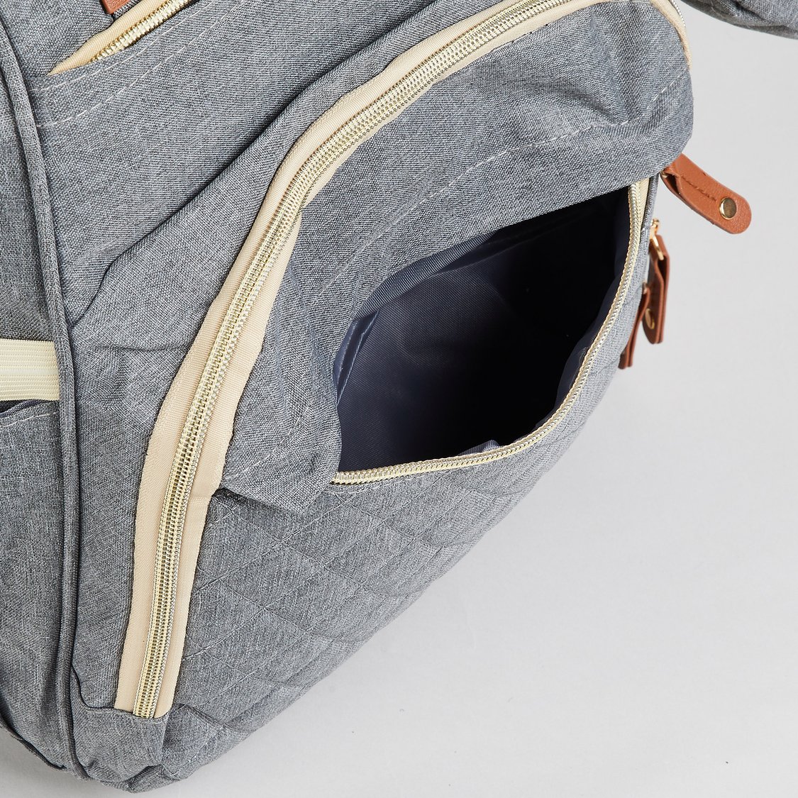 Juniors Quilted Diaper Backpack