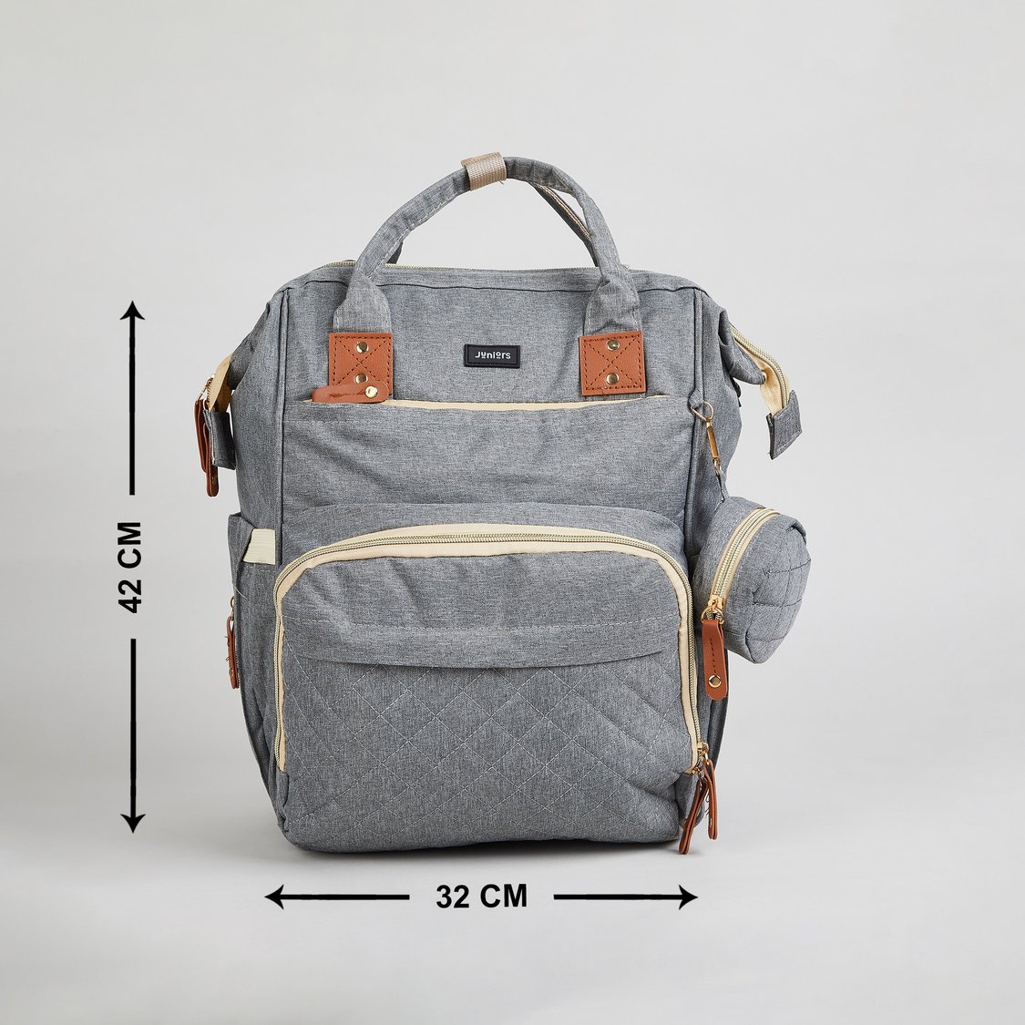 Juniors Quilted Diaper Backpack