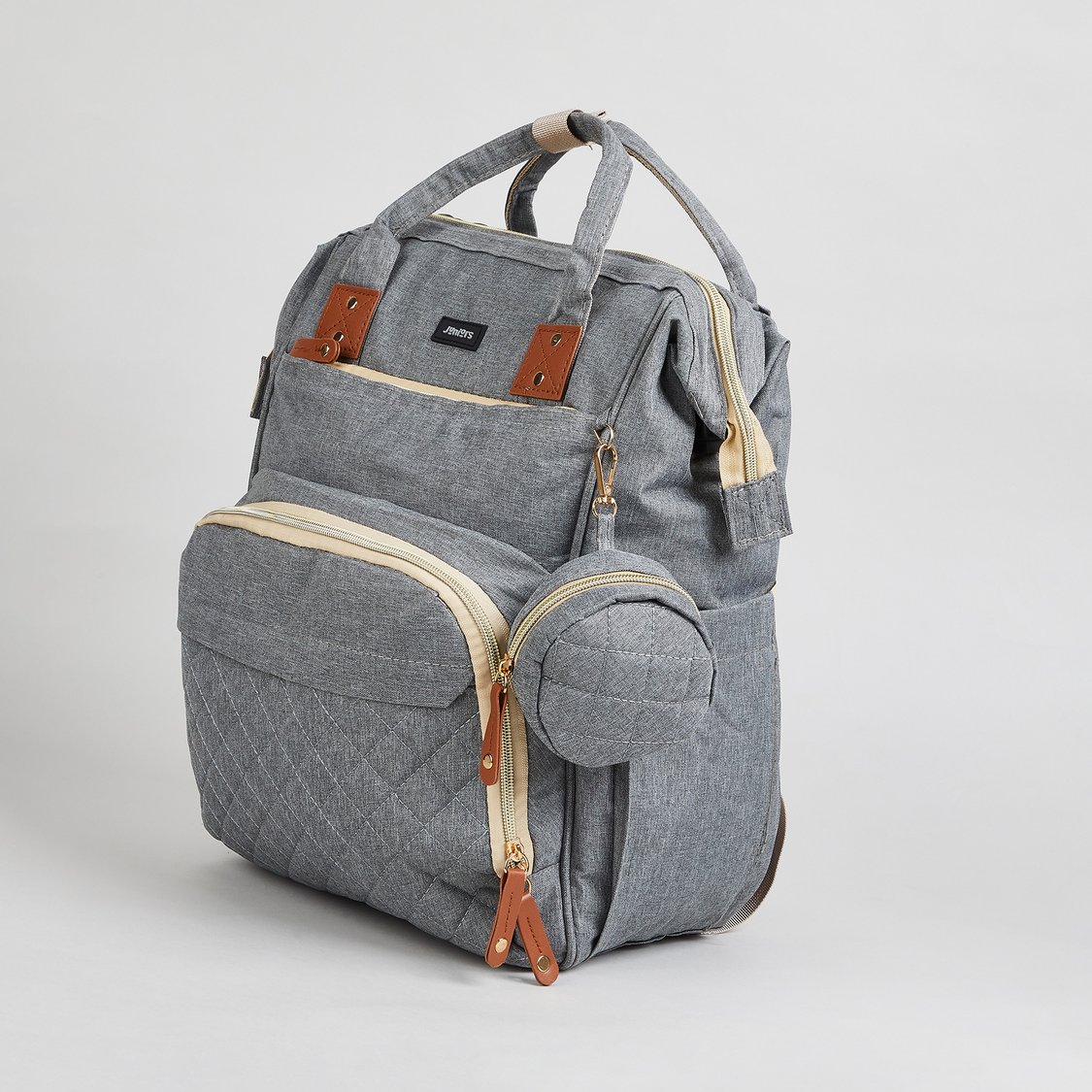Juniors Quilted Diaper Backpack