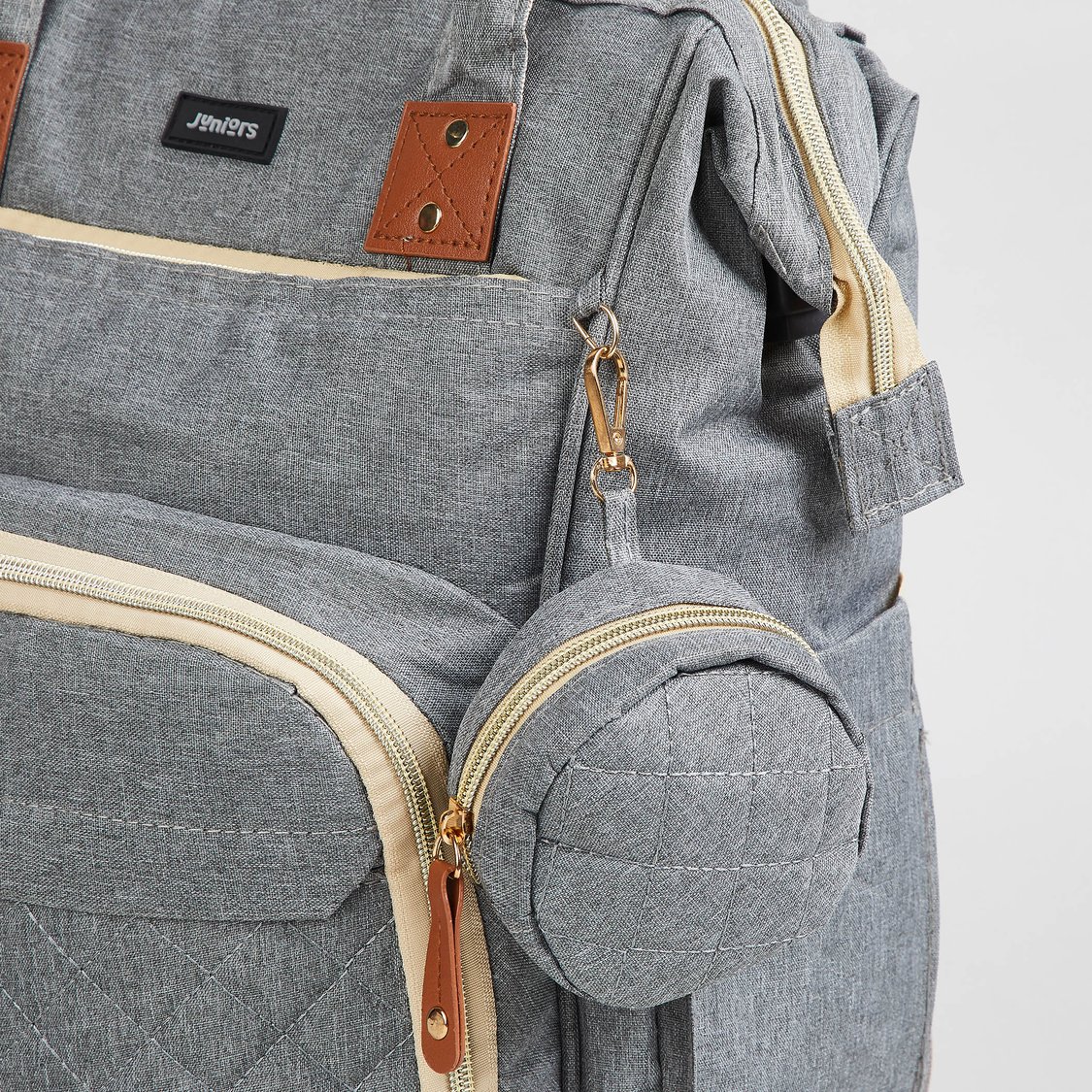 Juniors Quilted Diaper Backpack