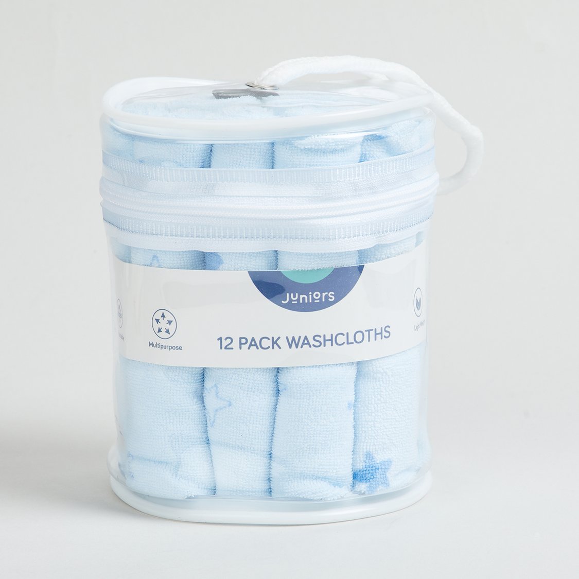 Juniors Printed Washcloth - Pack of 12