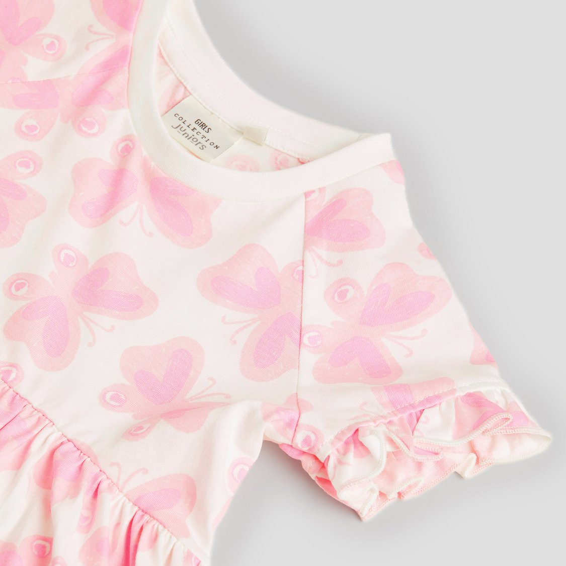 Juniors Printed Dress