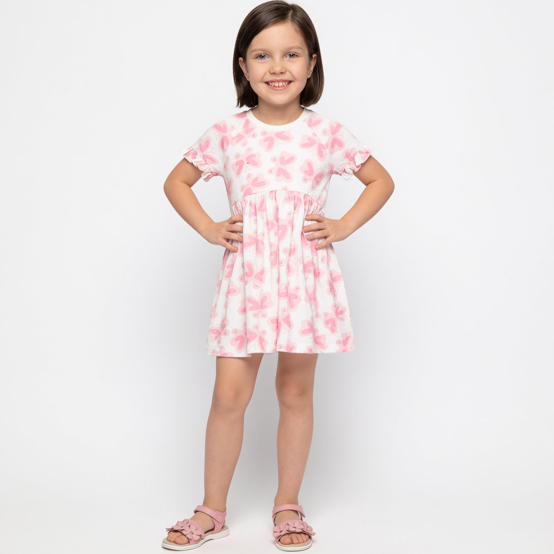 Juniors Printed Dress