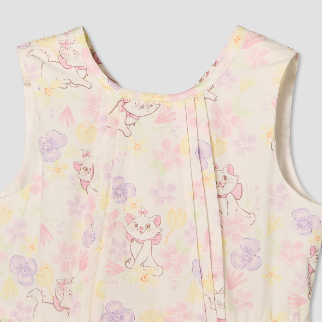 Juniors Marie Print A-line Dress with Headband