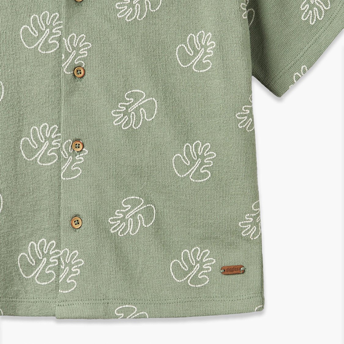 Giggles Printed Shirt and Shorts Set