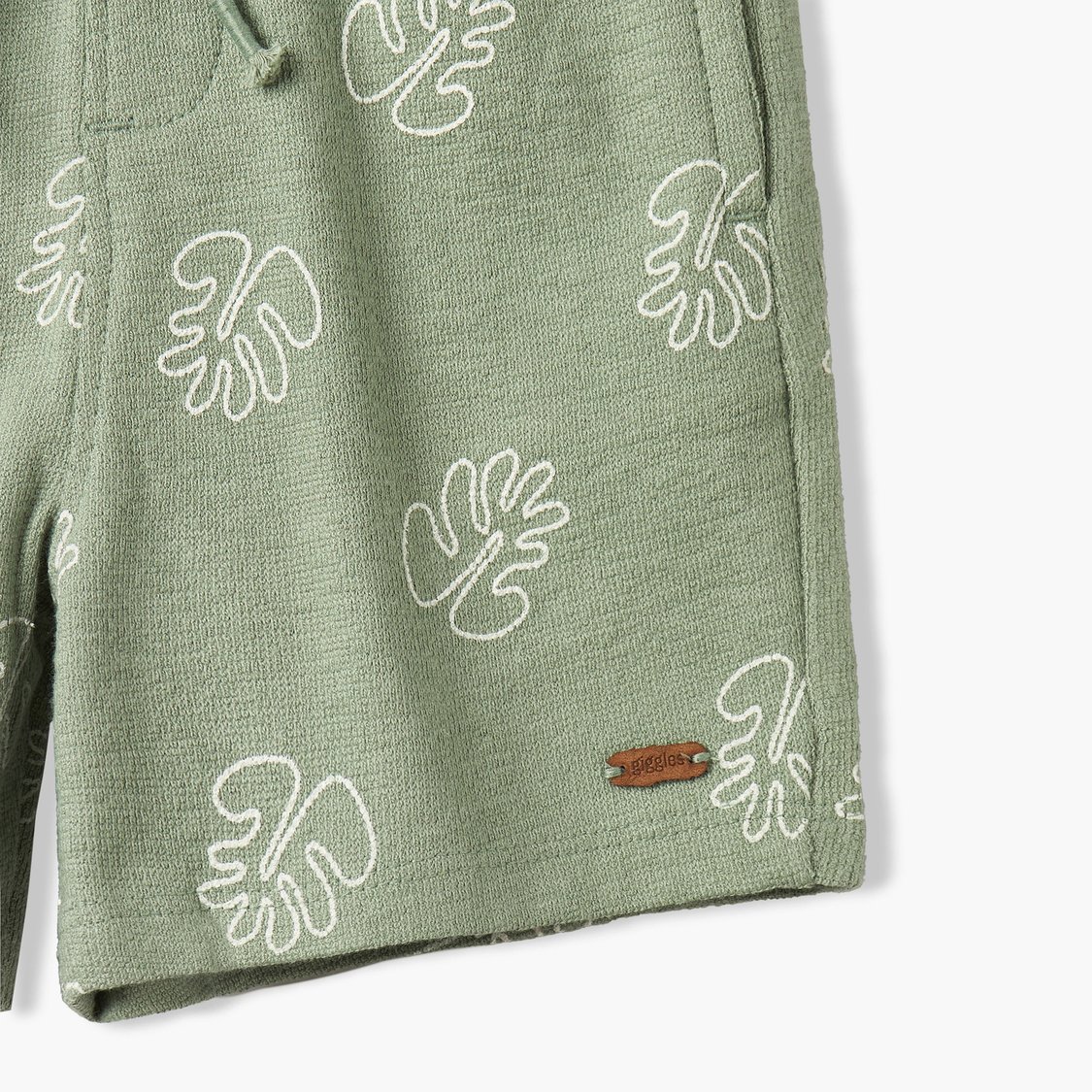 Giggles Printed Shirt and Shorts Set