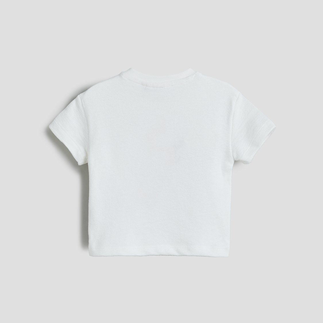 Juniors Appliqued T-shirt and Shorts