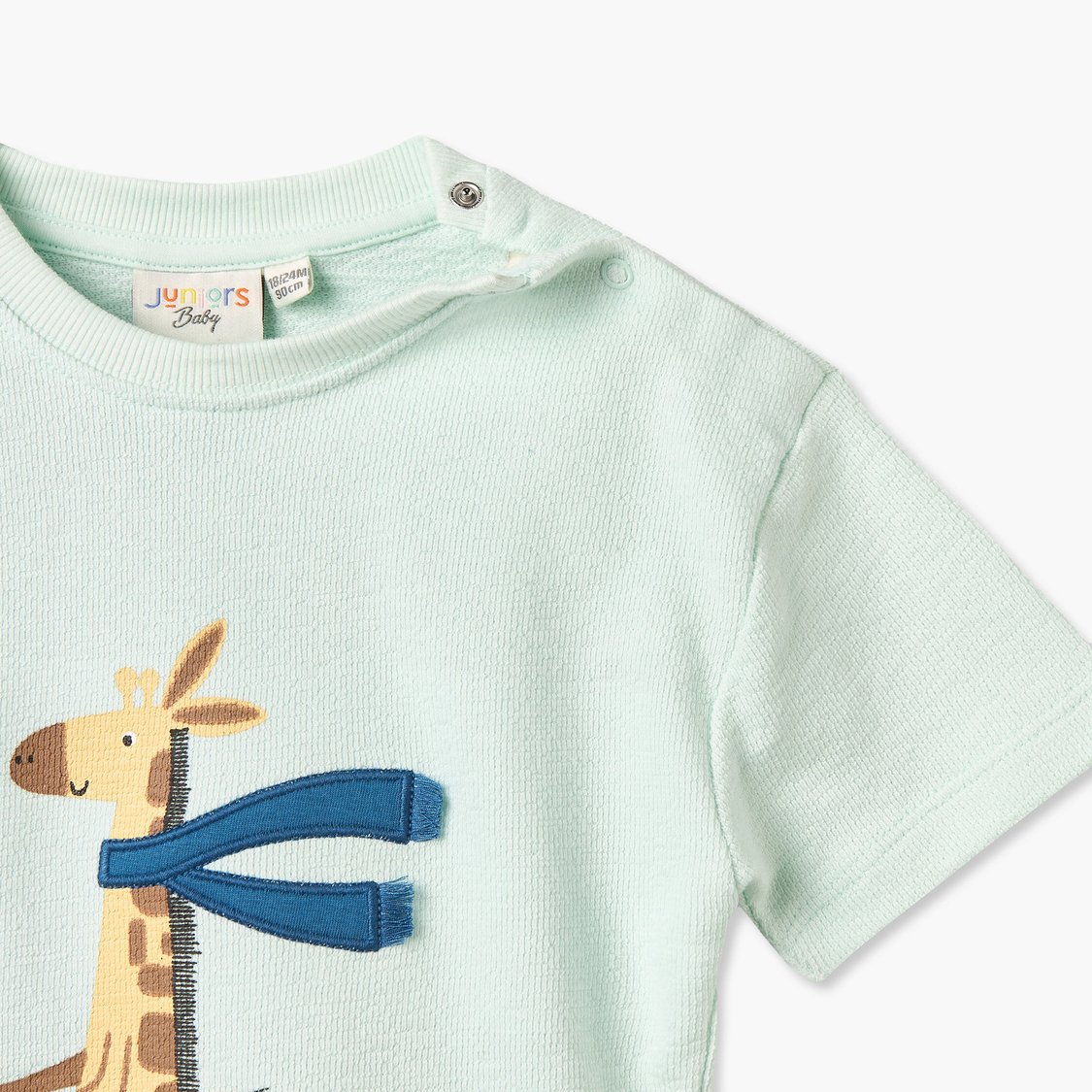 Juniors Printed T-shirt and Shorts Set