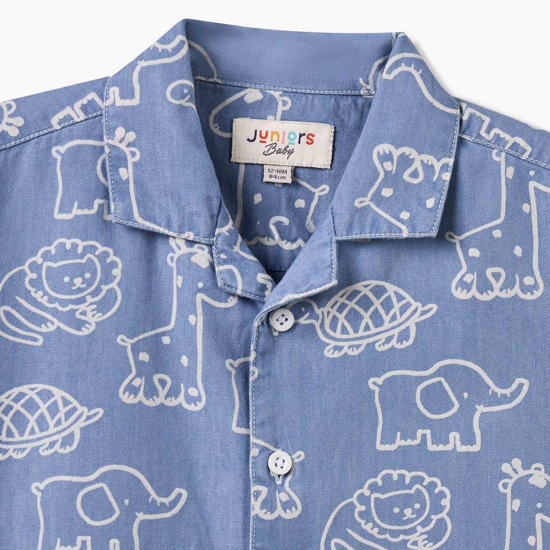 Giggles Printed Shirt & Shorts Set