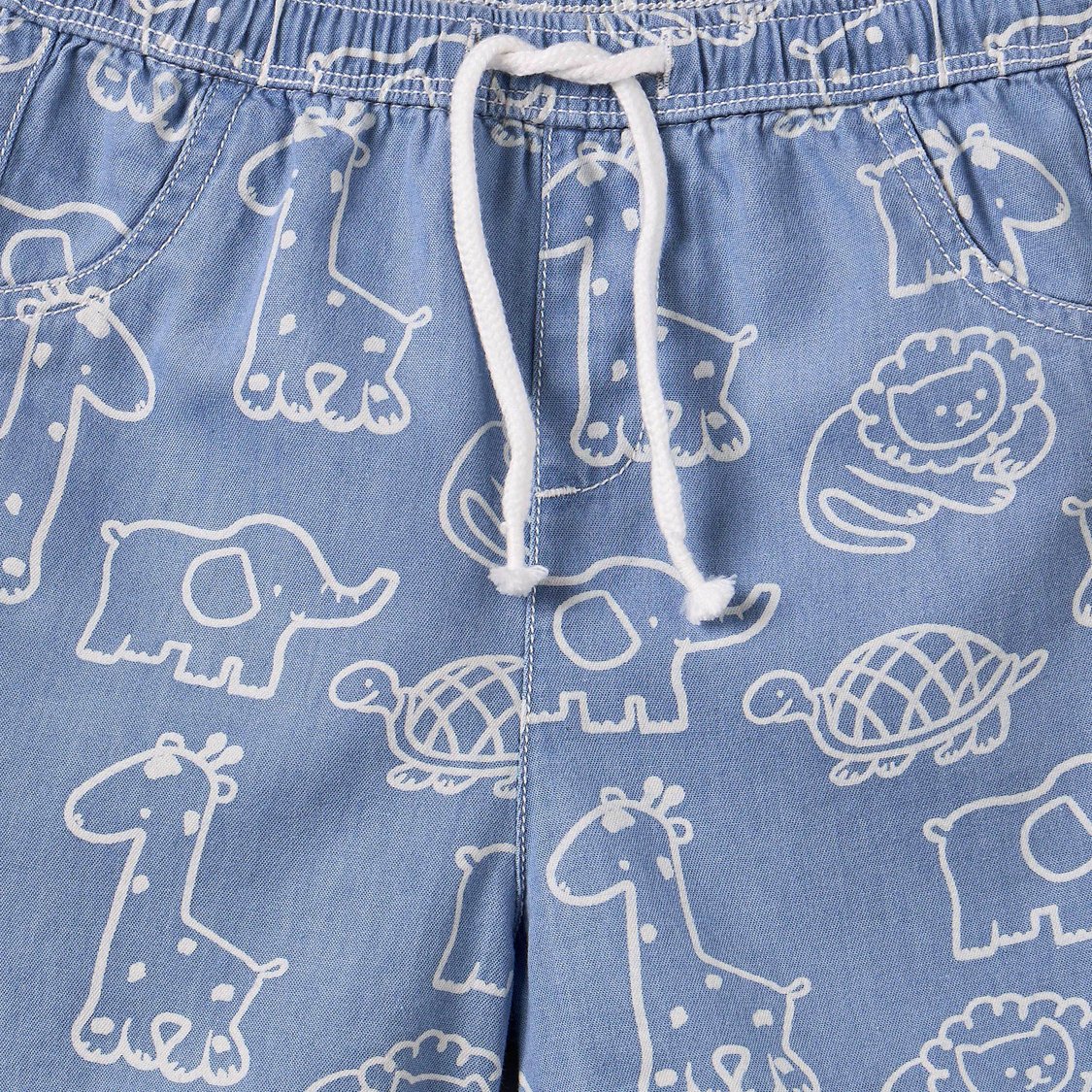 Giggles Printed Shirt & Shorts Set
