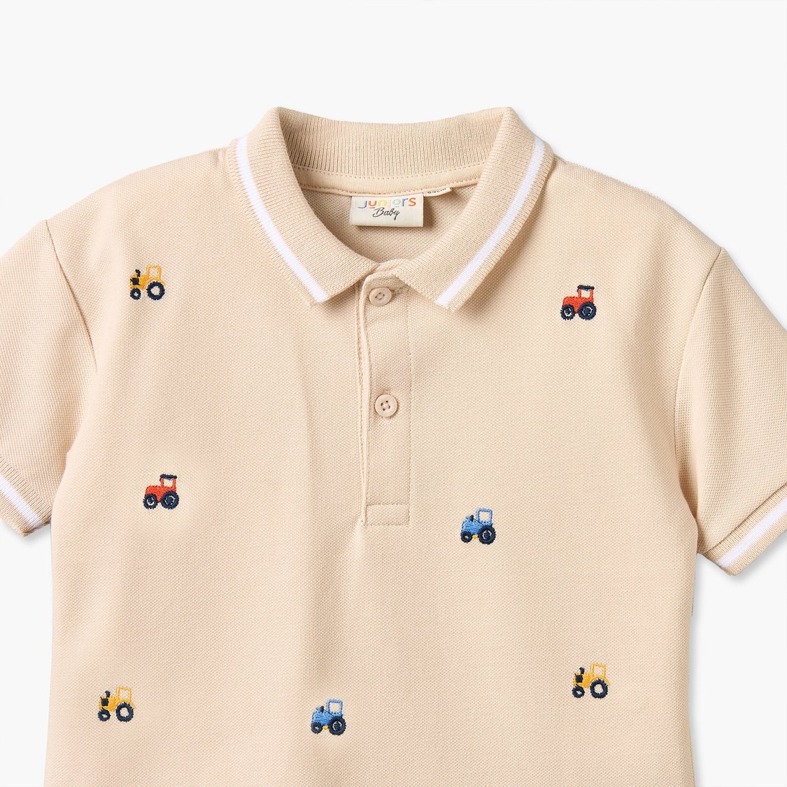 Juniors Embroidered T-shirt and Shorts Set