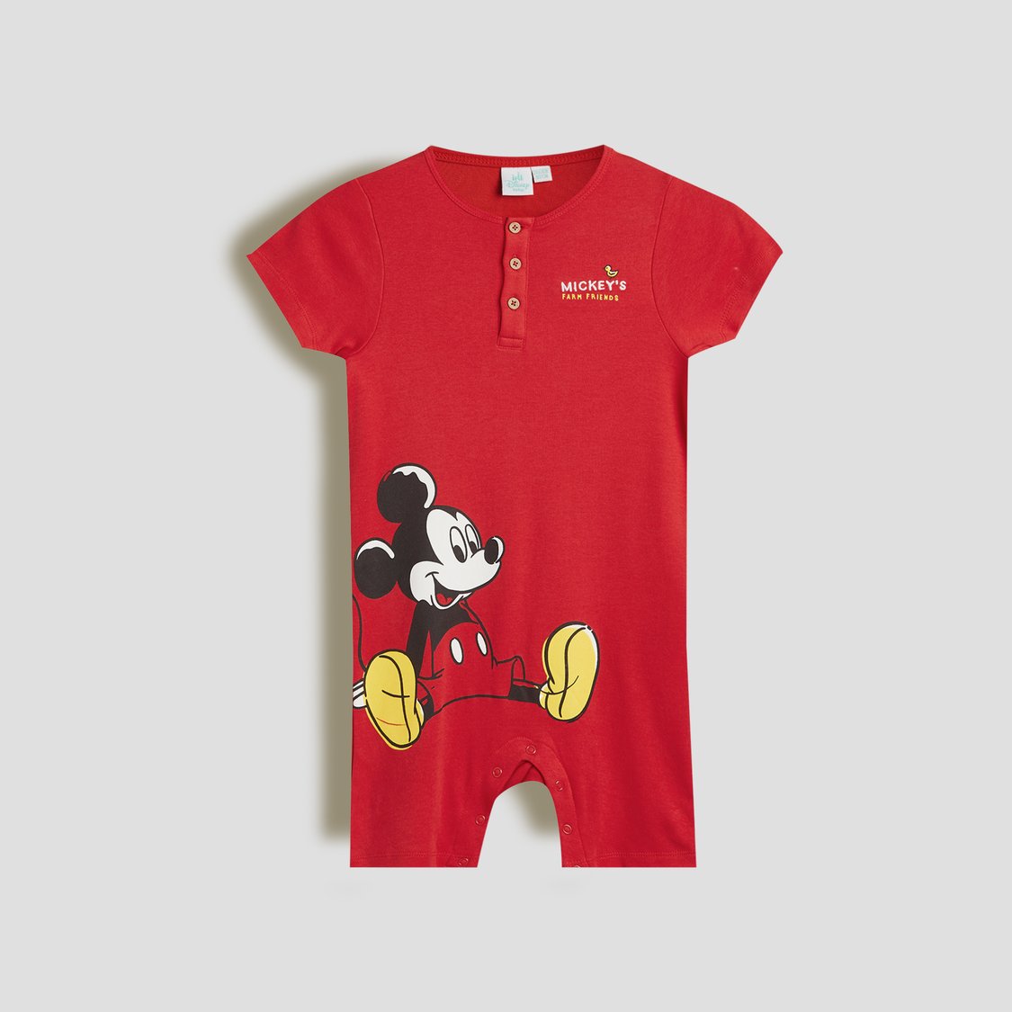 Juniors Mickey Mouse Print Rompers - Pack of 2
