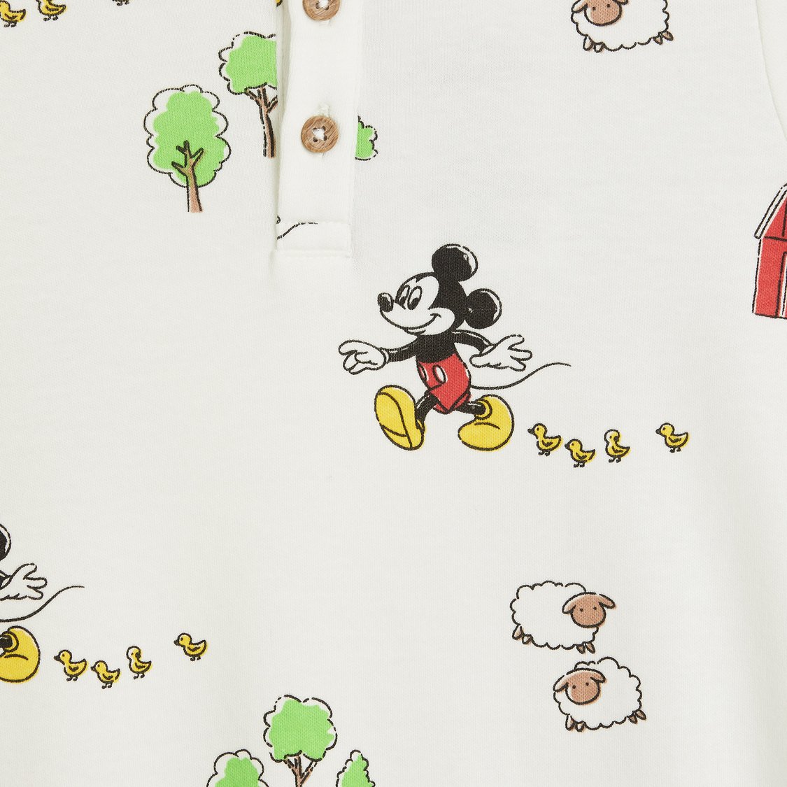 Juniors Mickey Mouse Print Rompers - Pack of 2