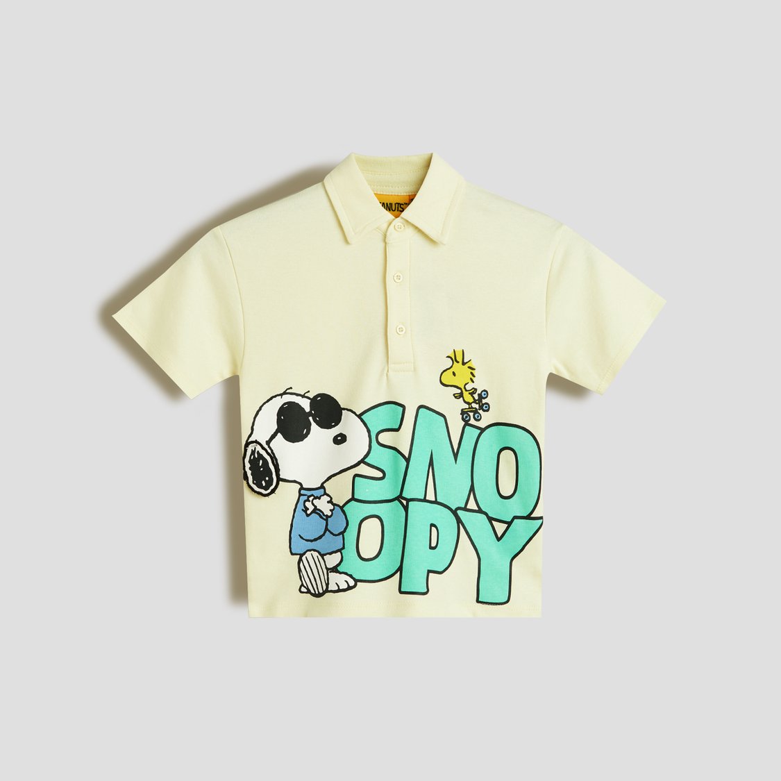 Juniors Snoopy Print Shirt with Shorts Set