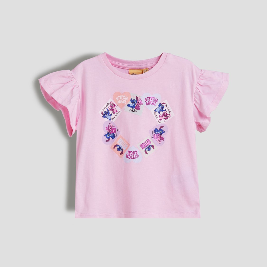 Juniors Stitch & Angel Print Tops - Pack of 2