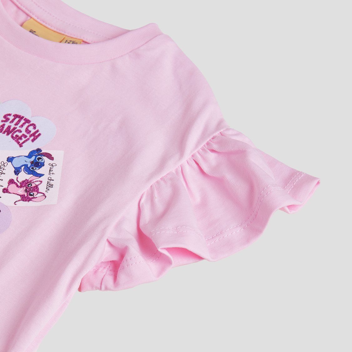 Juniors Stitch & Angel Print Tops - Pack of 2