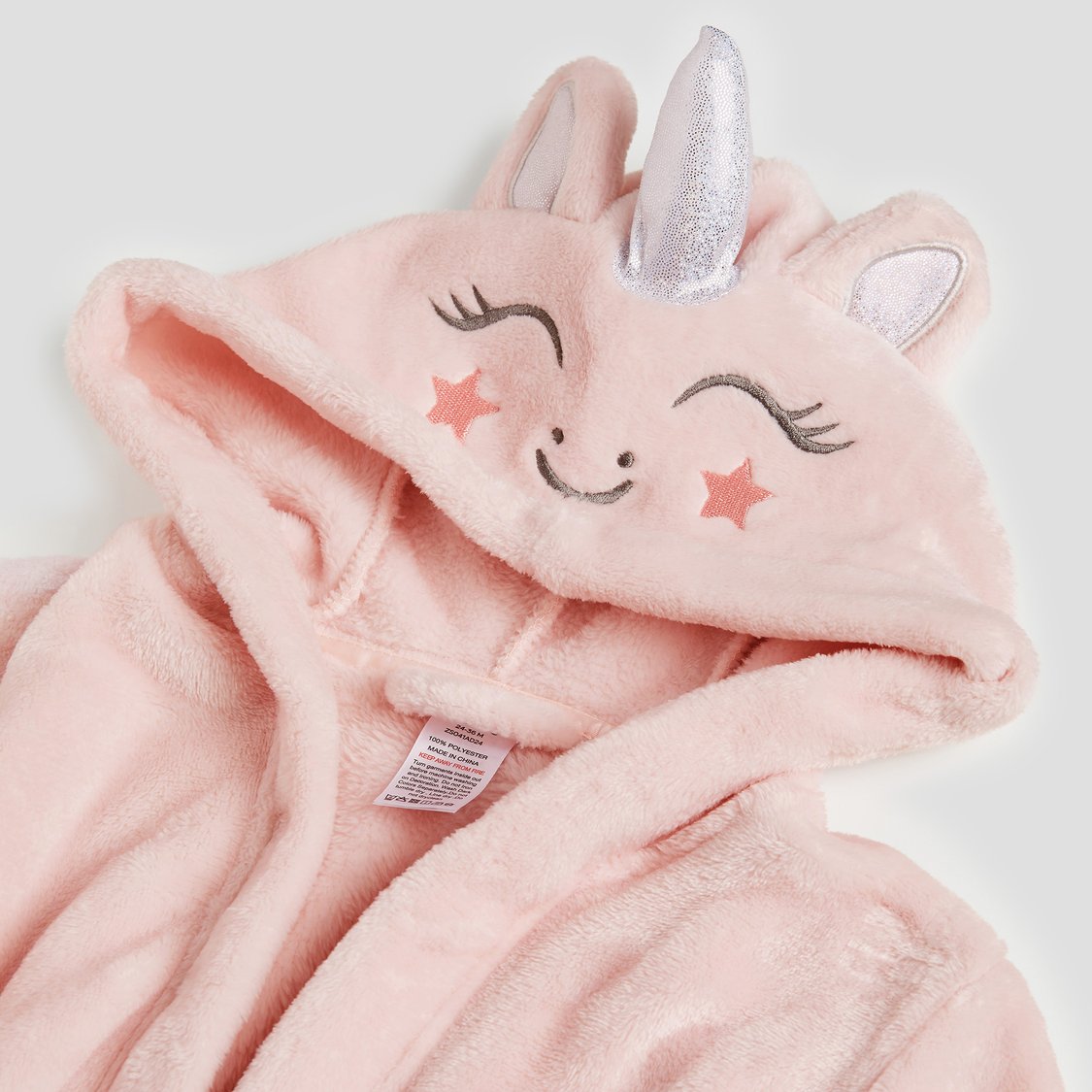 Juniors Unicorn Flannel Bath Robe