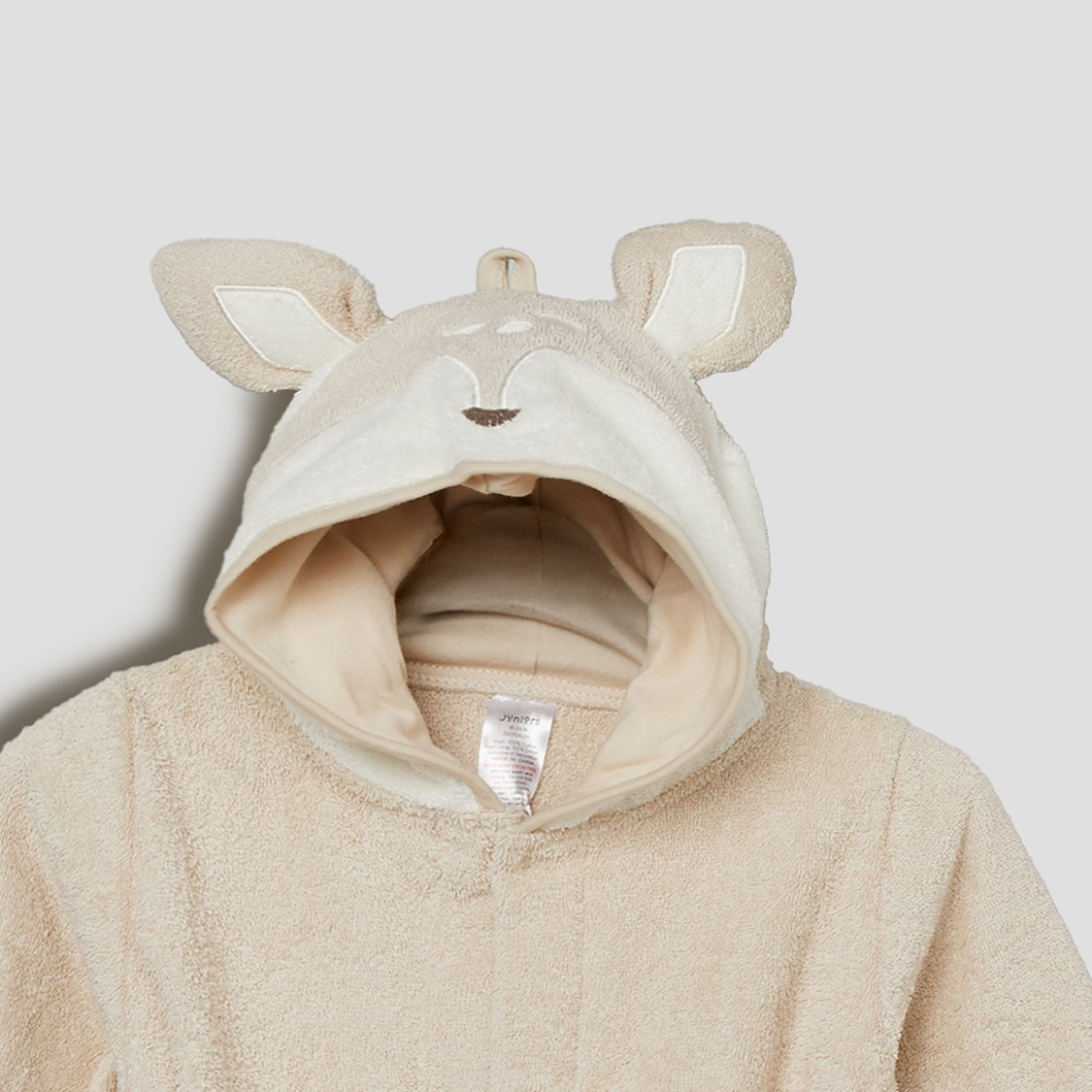 Juniors Hooded Bunny Bath Robe