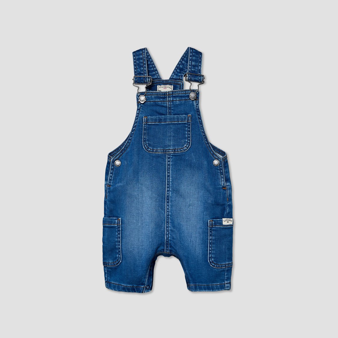 Juniors Denim Dungarees with Adjustable Straps