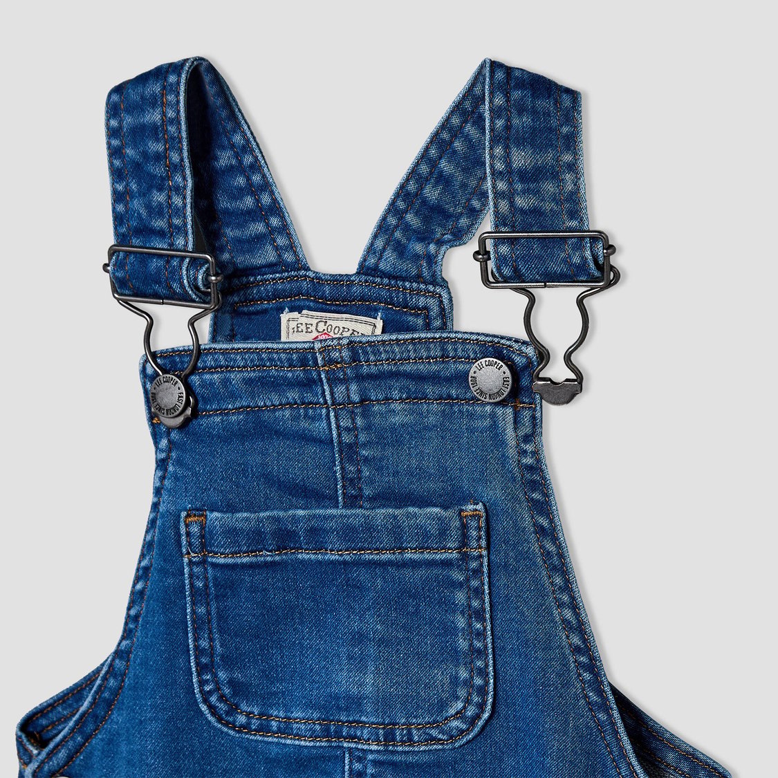 Juniors Denim Dungarees with Adjustable Straps