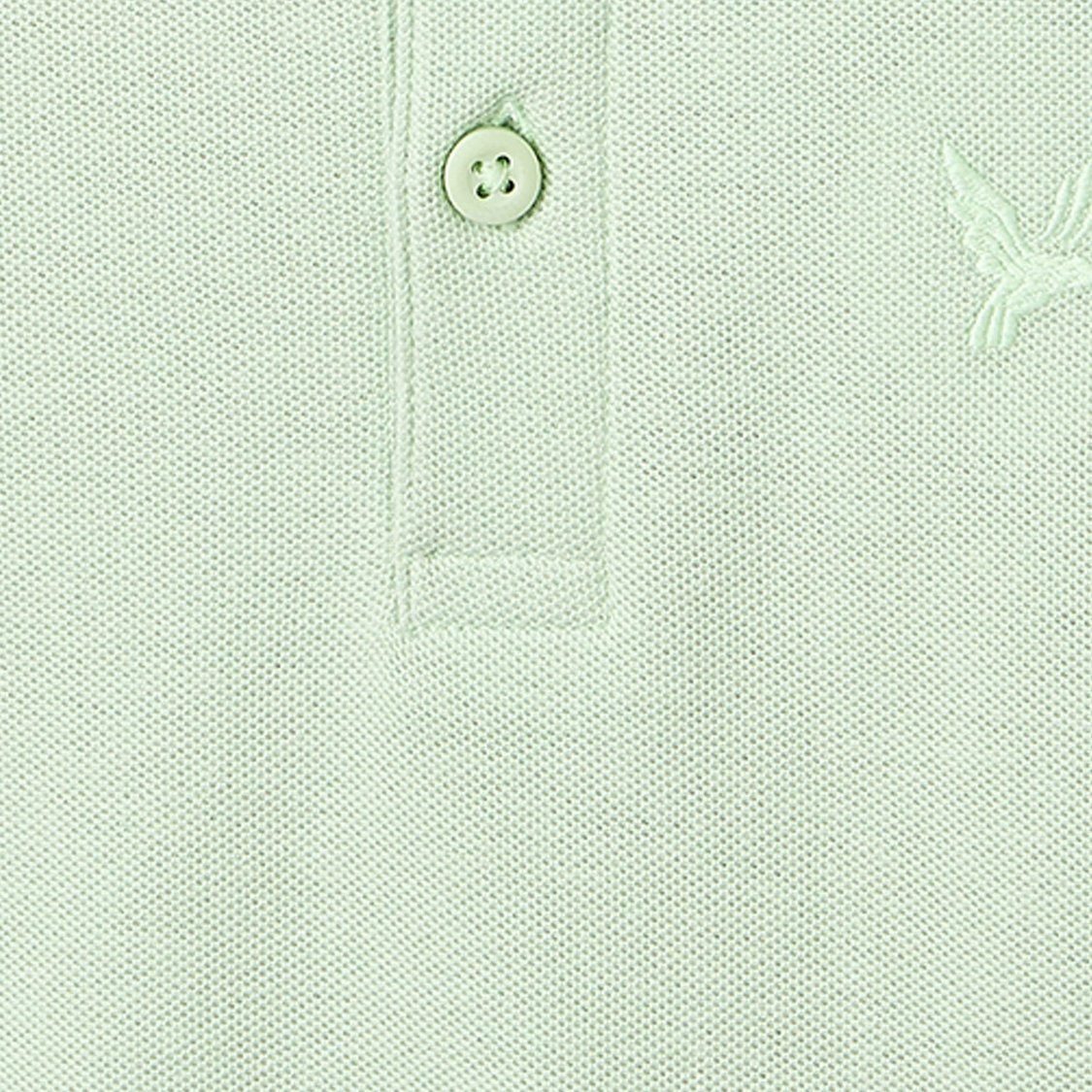 Juniors Solid Polo T-shirt with Tipping Collar