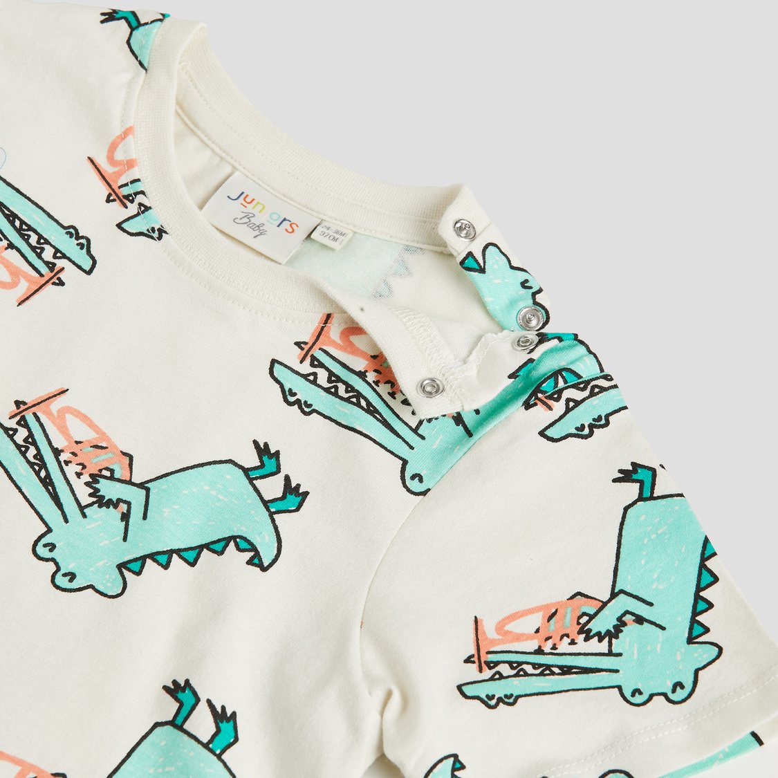 Juniors Dino Print T-shirt