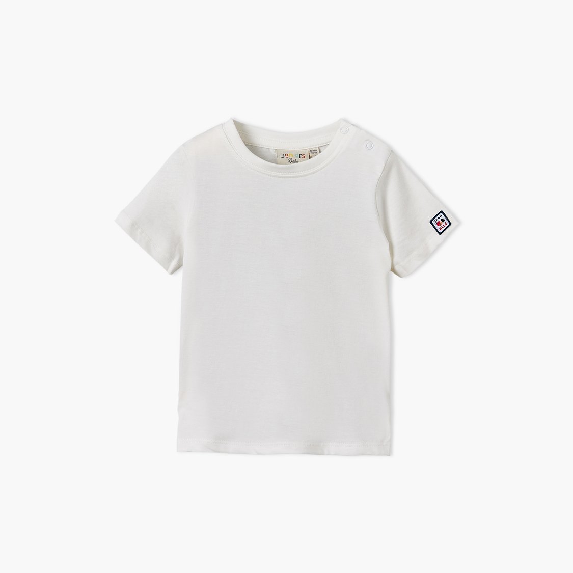 Juniors Applique Dungaree and T-shirt Set
