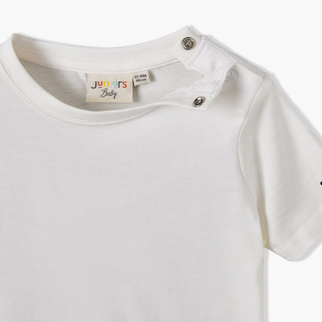 Juniors Applique Dungaree and T-shirt Set