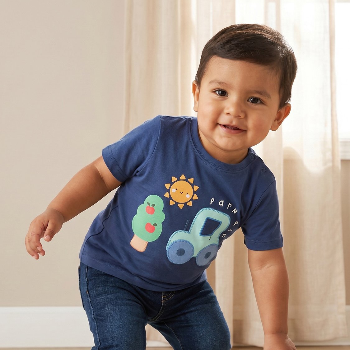 Juniors Car Applique T-shirt - Pack of 3