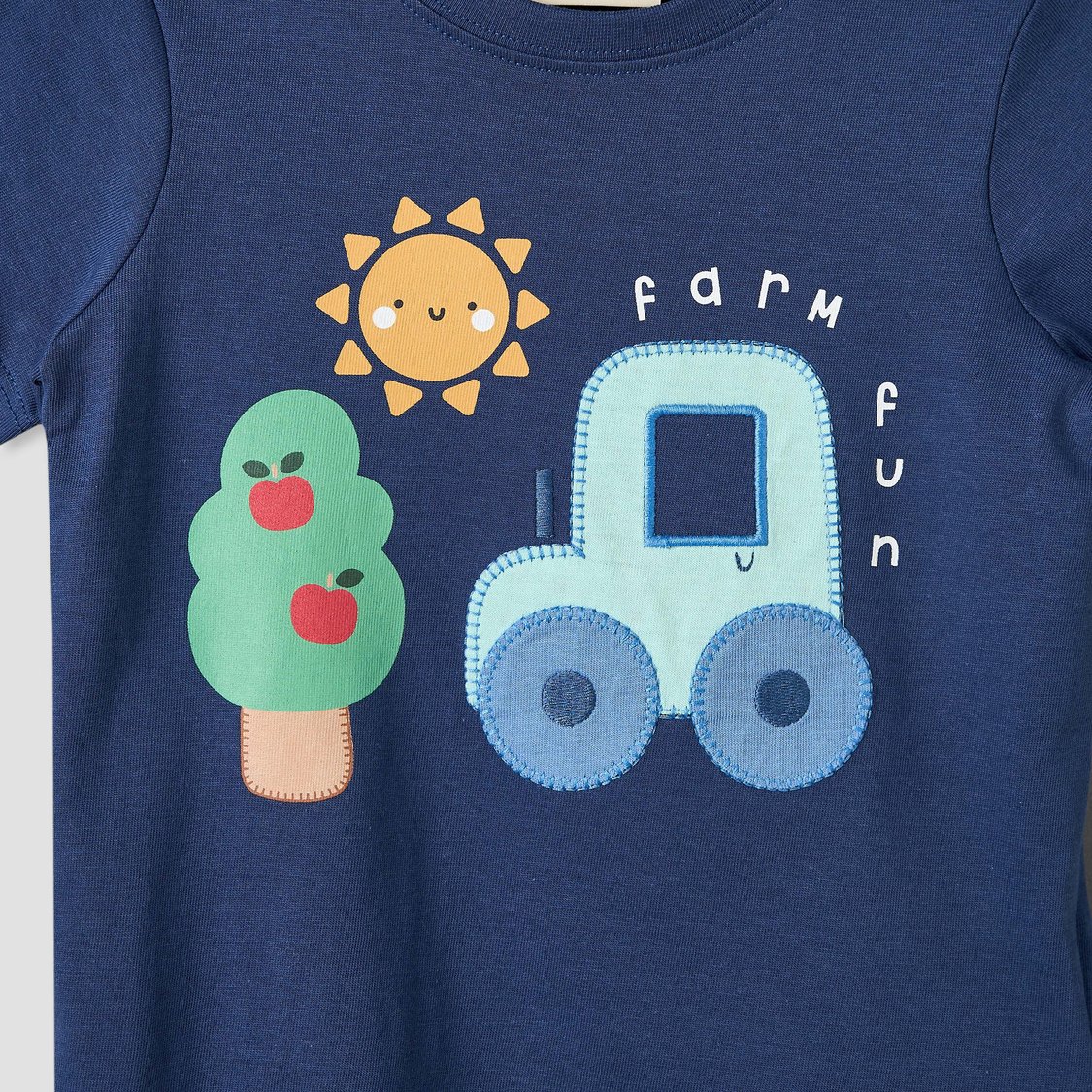Juniors Car Applique T-shirt - Pack of 3