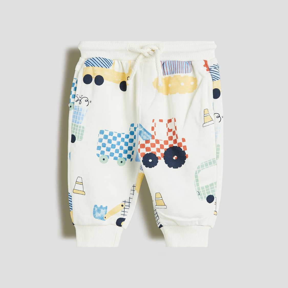 Juniors Printed Sweatshirt with Joggers Set