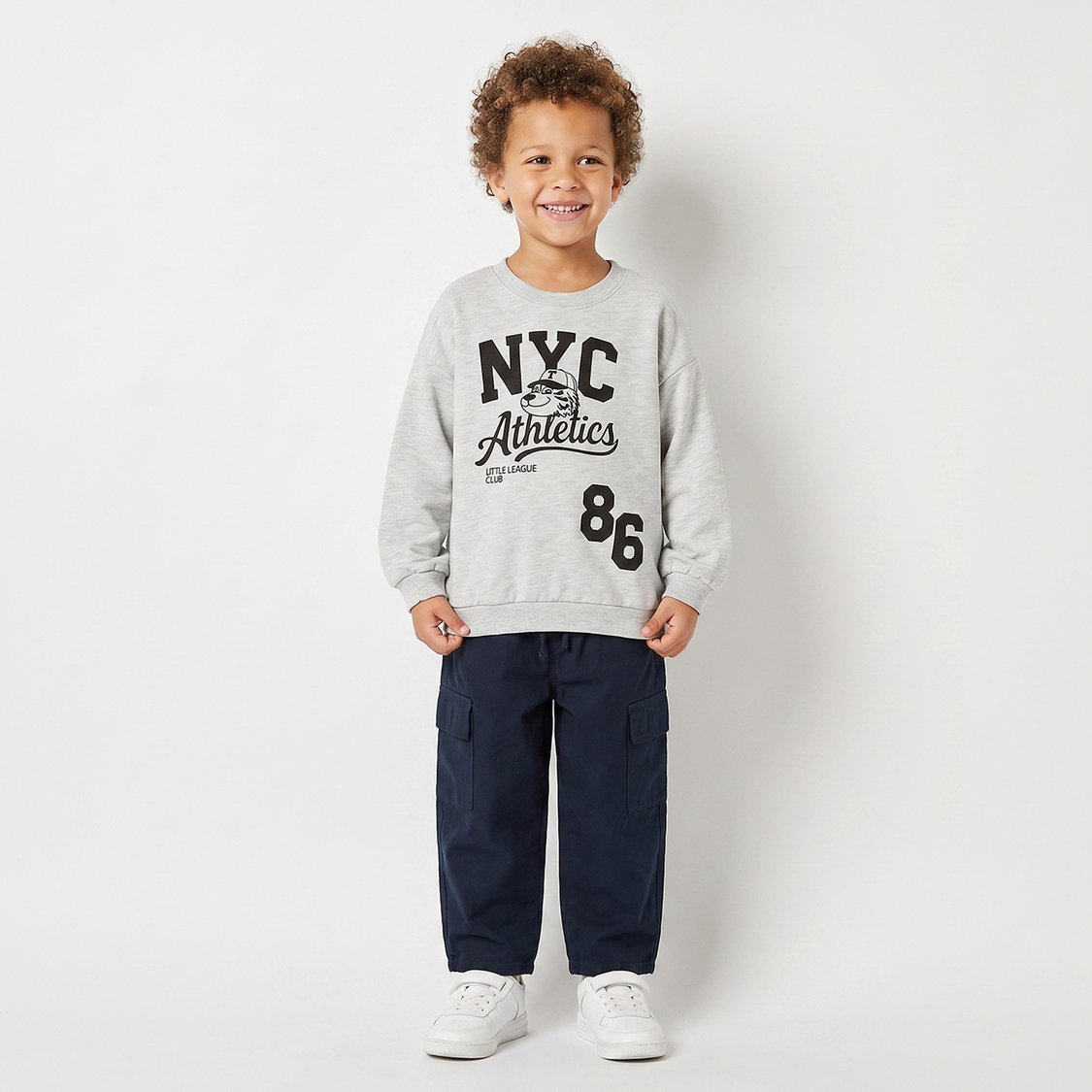 Juniors Printed Sweatshirt