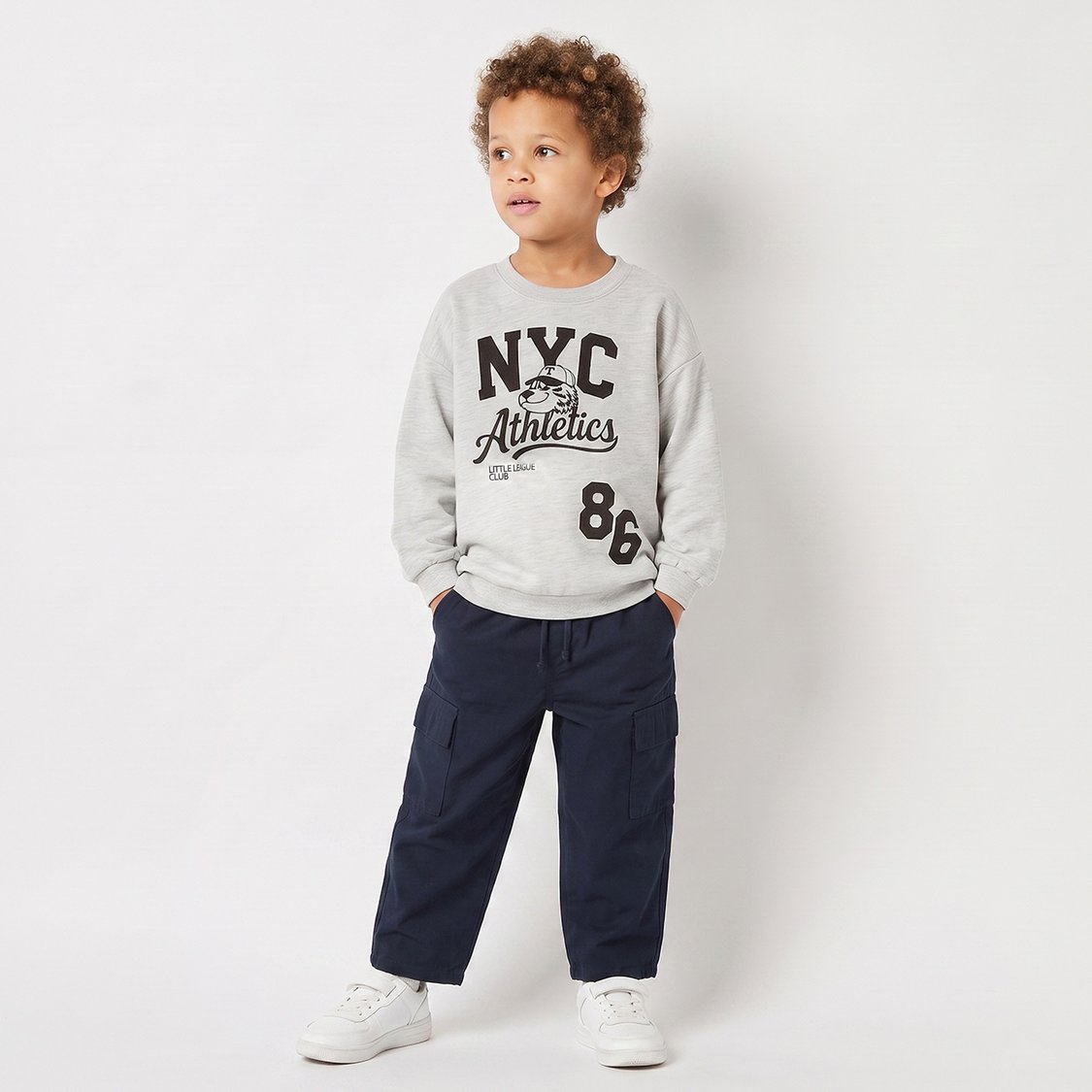 Juniors Printed Sweatshirt