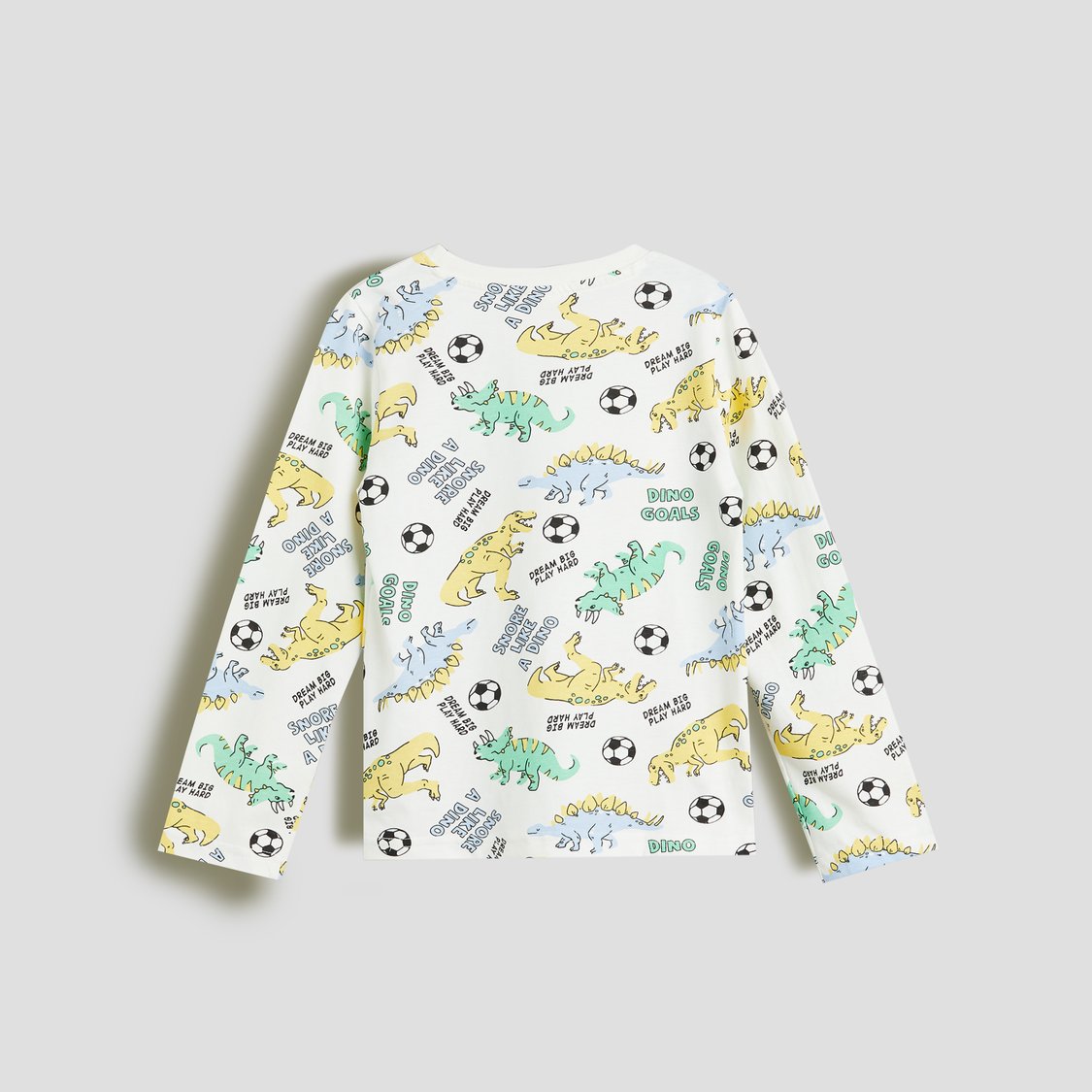 Juniors Dino Print T-shirt with Joggers Set