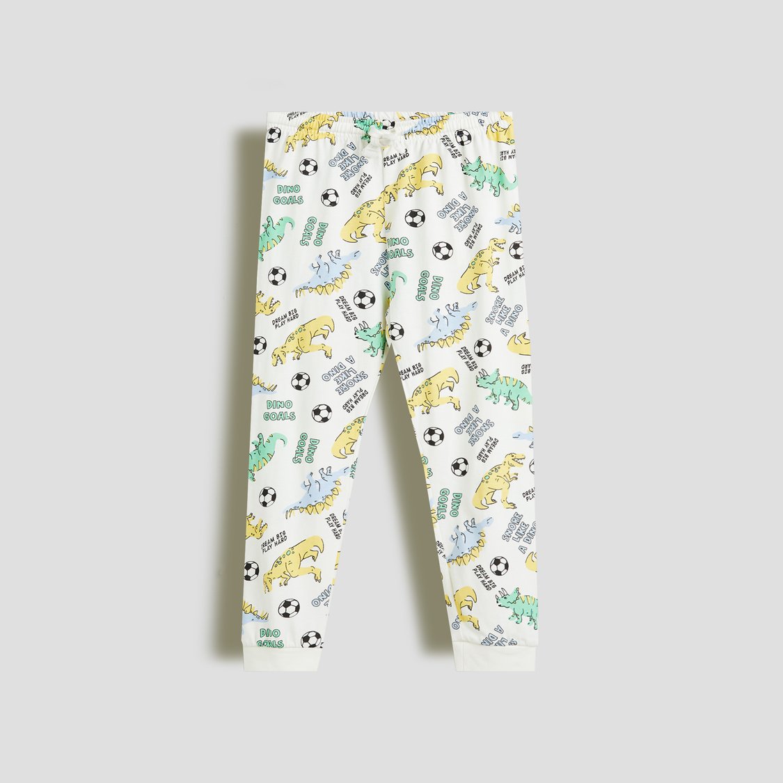 Juniors Dino Print T-shirt with Joggers Set
