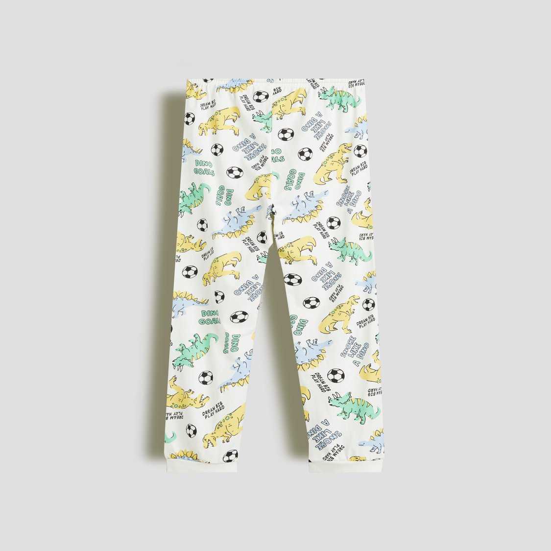 Juniors Dino Print T-shirt with Joggers Set