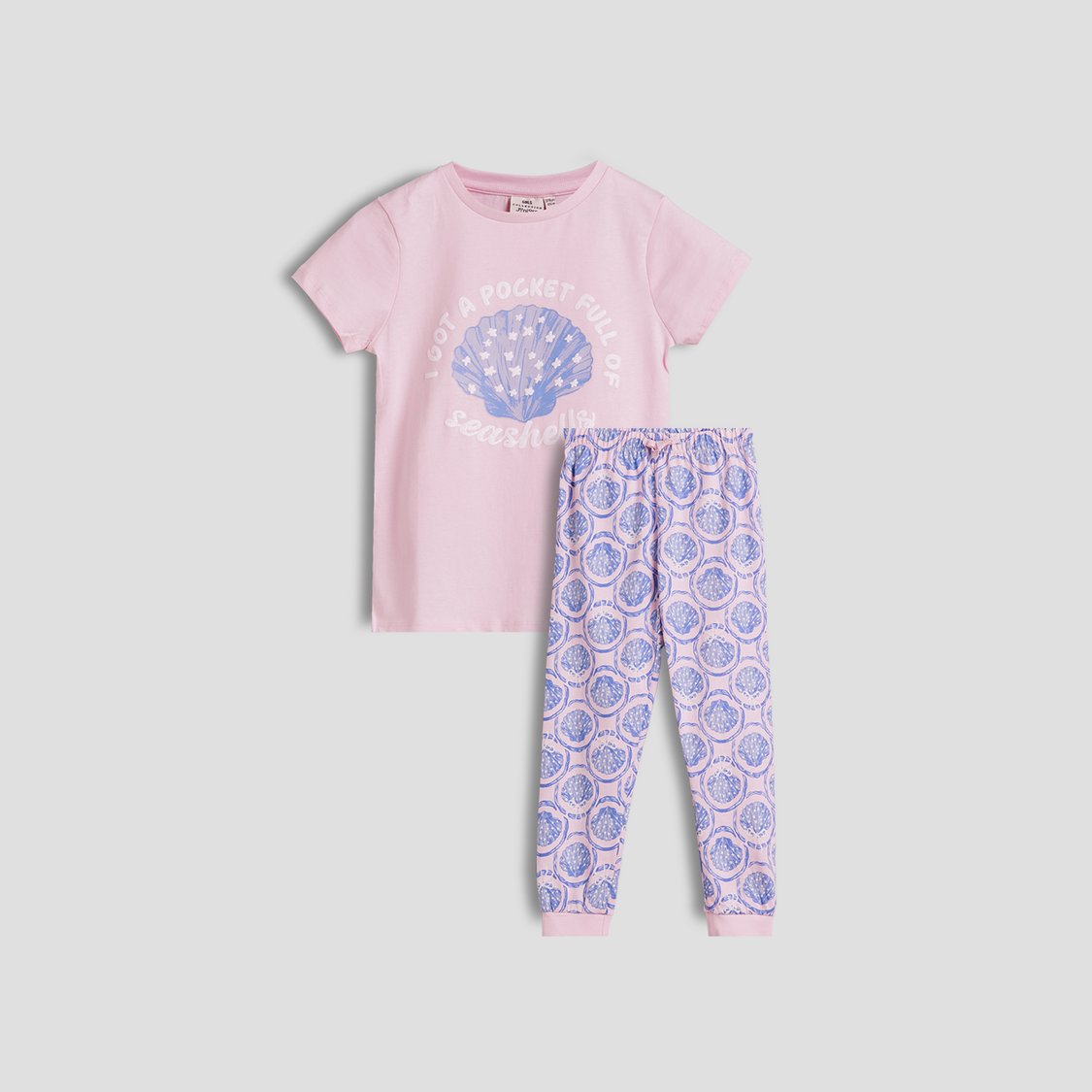 Juniors Printed T-shirt & Pyjama Set