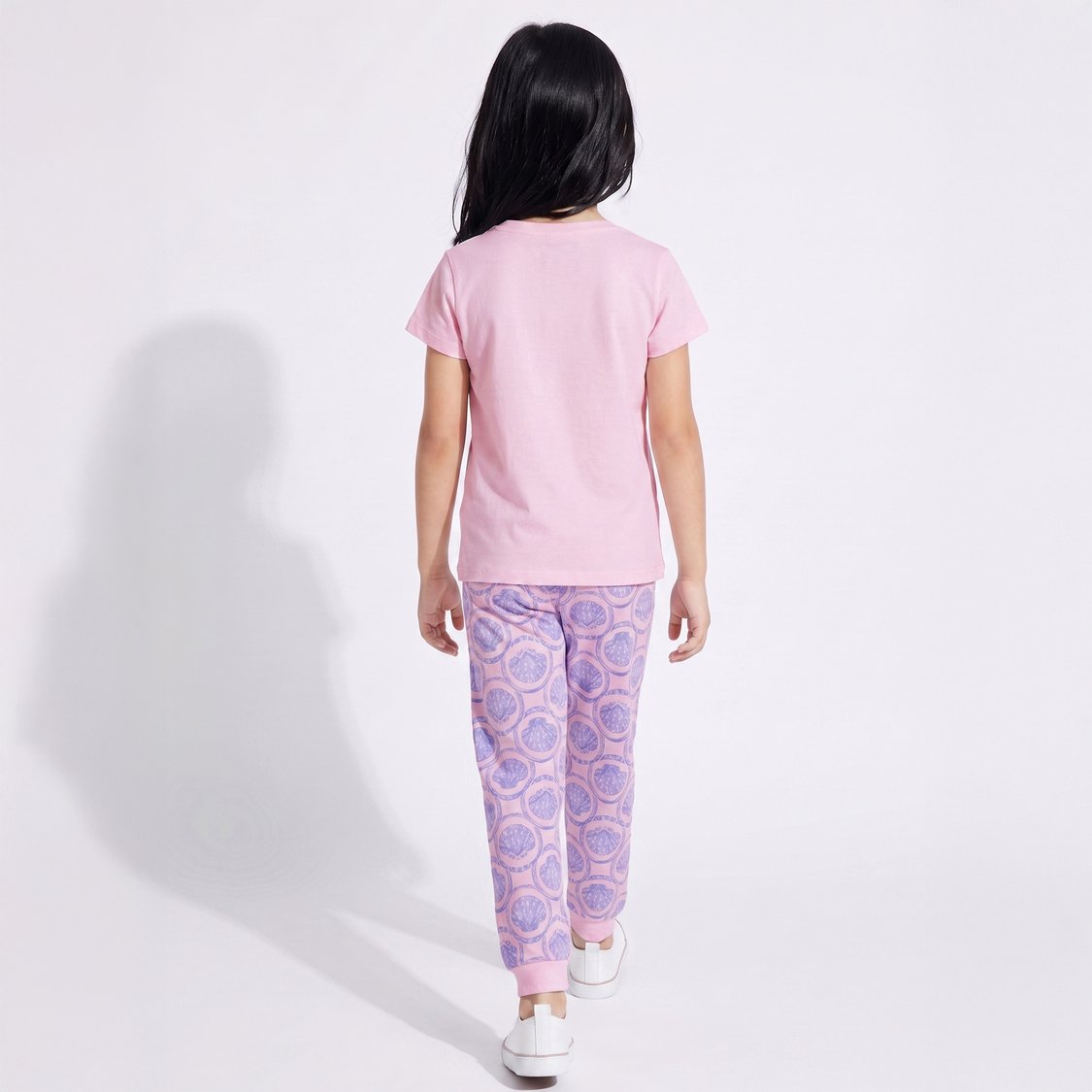 Juniors Printed T-shirt & Pyjama Set