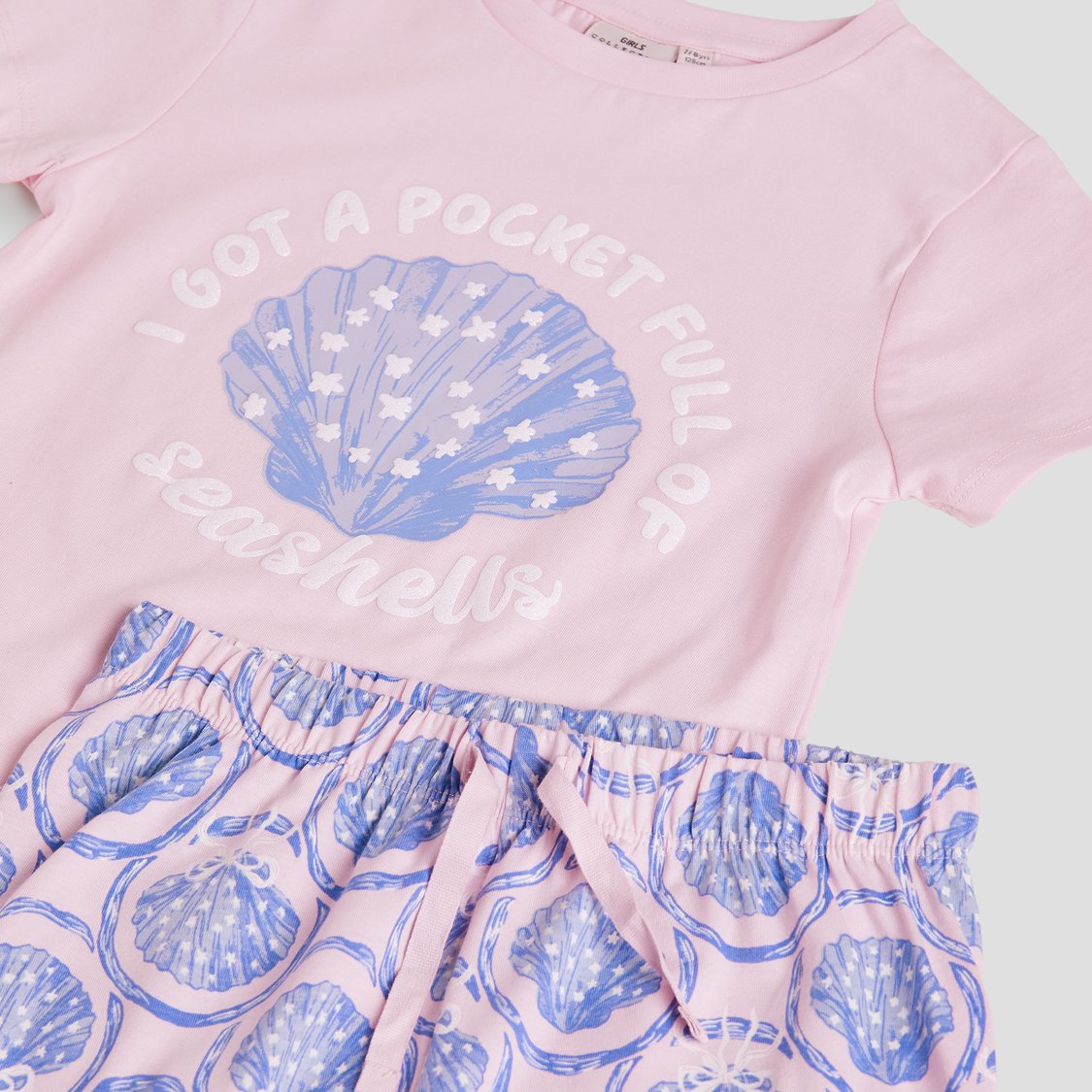 Juniors Printed T-shirt & Pyjama Set