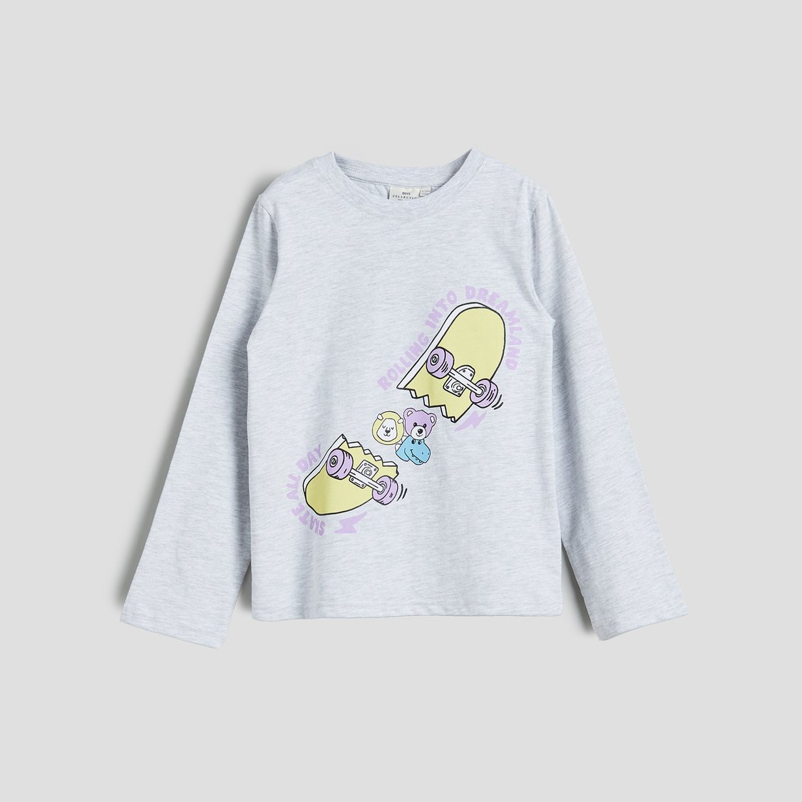 Juniors Printed T-shirt & Pyjama Set